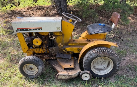Classic International Harvester Cub Cadet Model 72 Lawn Mower/Garden Tractor
