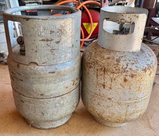 Two Propane Tanks