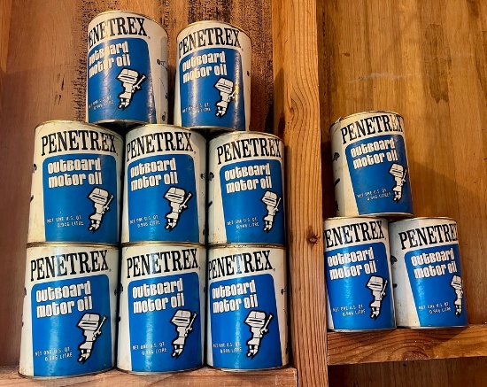 Penetrex Outboard Motor Oil Cans FULL