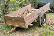 Vintage 6x8 Farm Trailer NO TITLE