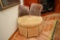 Round Ottoman w/Pillows