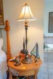 Designer Lamp & Cont. of Table