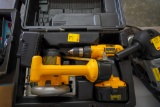 2 Piece Dewalt Saw/Drill Set