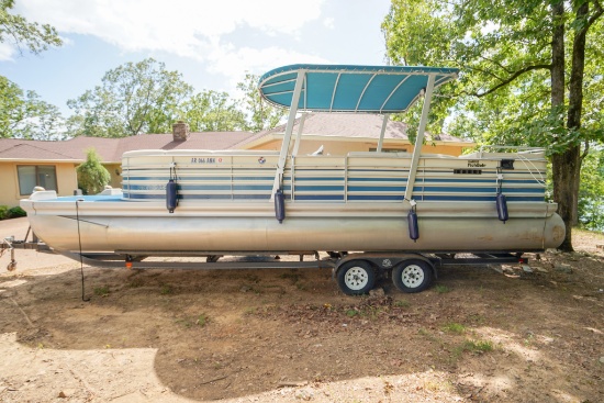 1997 Harris FloteBoat & Trailer