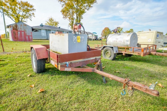 Fuel Tank and Trailer