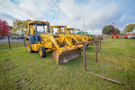 John Deere 310G Backhoe 2x4 2,224 Hours VIN T0310GX958785 W/ Forks