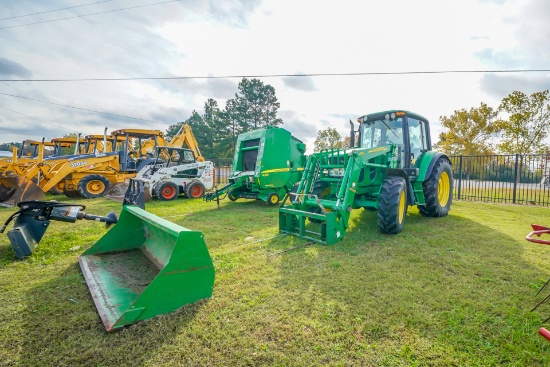 2010 John Deere Model 6430 Premium 4WD Enclosed Cab Tractor 1,234 Hours VIN L06430H518750