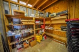 Contents of L-Shaped Shelves in Tool Room