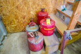 5 Metal Gas Cans