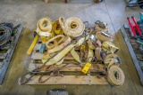 Pallet of Tie Down Straps and Cables