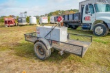 Fuel Tank with Pump on Trailer