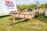 1999 16 Ft. Flatbed Trailer VIN ADD #04