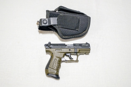 Walther P22 Pistol w/ Holster  Ser# L305004