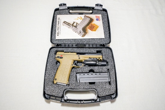 Keltec PMR-30 .22 Cal Pistol w/ Surefire Light and Box  Ser# NRA-W0833