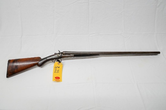 W. Richards 12 Gauge Double Barrel Shotgun, S#Unknown