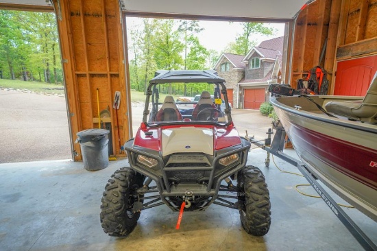 2011 Polaris Ranger RZR 800 EFI w/Winch Kit, 354 Miles, VIN #4XAVE76A7BB419672