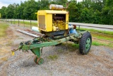 Army Trailer with Irrigation Pump and Motor