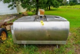 200 Gallon Stainless Milk Tank Salvage