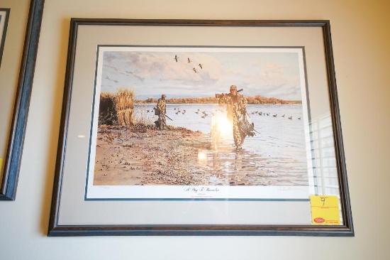 Print Signed- A Day to Remember By Peter Corbing 3742/4500 1987