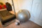 Exercise Ball and Pump