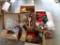 Lot of Christmas decorations, Garlands, Yard Decorations, Etc