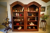 Large Wood Hooker Book Shelf