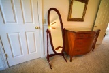 Full Length Floor Mirror On stand