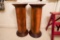 Pair of Matching Pillar Style Plant Stands