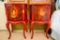 Pair of Antique Hand Painted 3 Drawer Side Chests