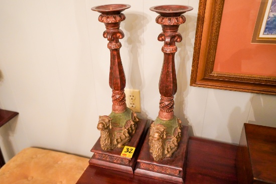 Pair of Camel Candle Holders
