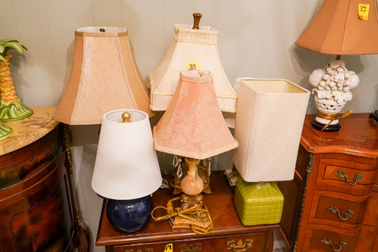 (6) Designer Lamps