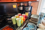 (2) Black & Decker Coffee Makers & Cups
