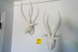 Pair of Antelope Wall Hangings