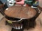 wooden table with 3 chairs