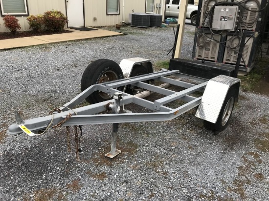 single axle utility trailer