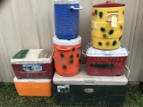 assorted coolers, 7pc