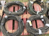 welding leads, approximately 800'