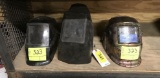 welding helmets, 3pc