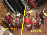 fire extinguishers, 10pc