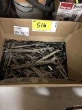 asst open and box end wrenches