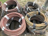 pallet of assorted air hoses