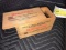 Winchester 22LR collectible wooden ammo box