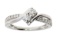 NEW Genuine .50ct Diamond Ring 14KT White Gold, Ring Size: 07.00, Gram Weight: 3.2 g, Diamond Color 