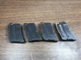 Remington 5rd 22LR clips, fits bolt action 511/513/521, 4pc