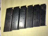 clips for 1911 45ca pistol, 6pc