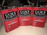 new Goex black rifle powder, 3 bottles 1lb each