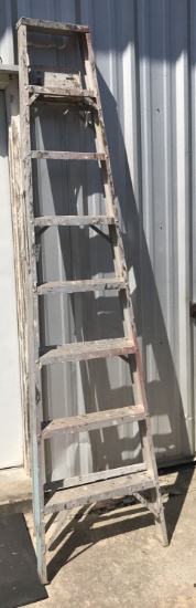 8' aluminum step ladder