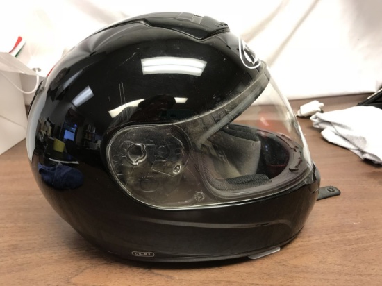 HJC full face helmet, Adult size XXL, black