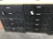 storage bins and contents; 2pc
