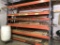 1 section pallet racking and contents (asst plywood and laminate)